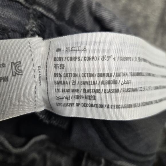 Abercrombie & Fitch Women's Jeans The 90s Straight Extra High Rise Gray Size 25 - Picture 4 of 7